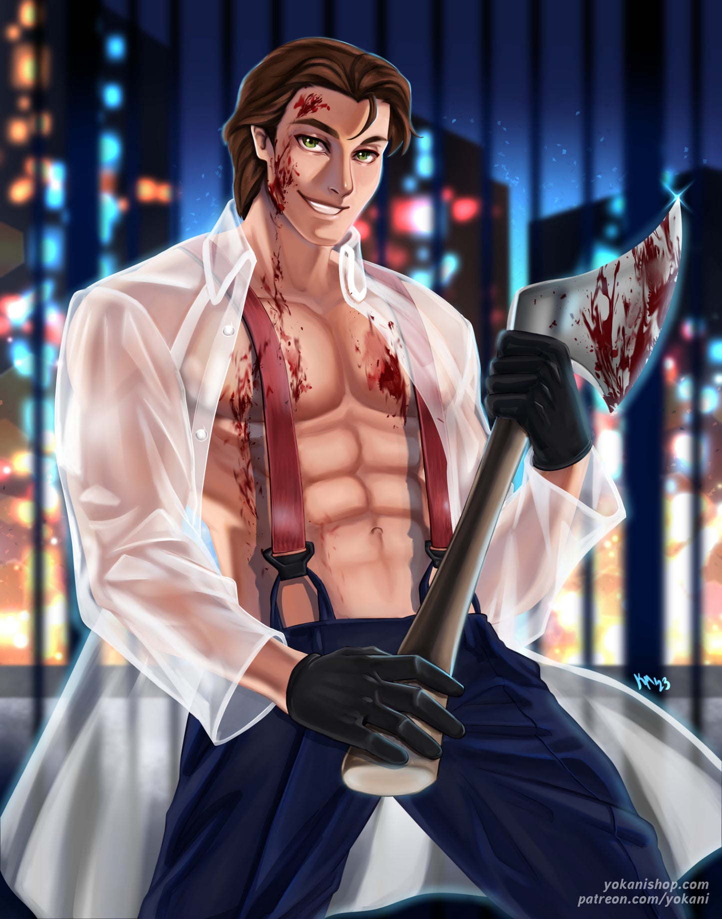 PINUP: American Psycho Print CLEARANCE