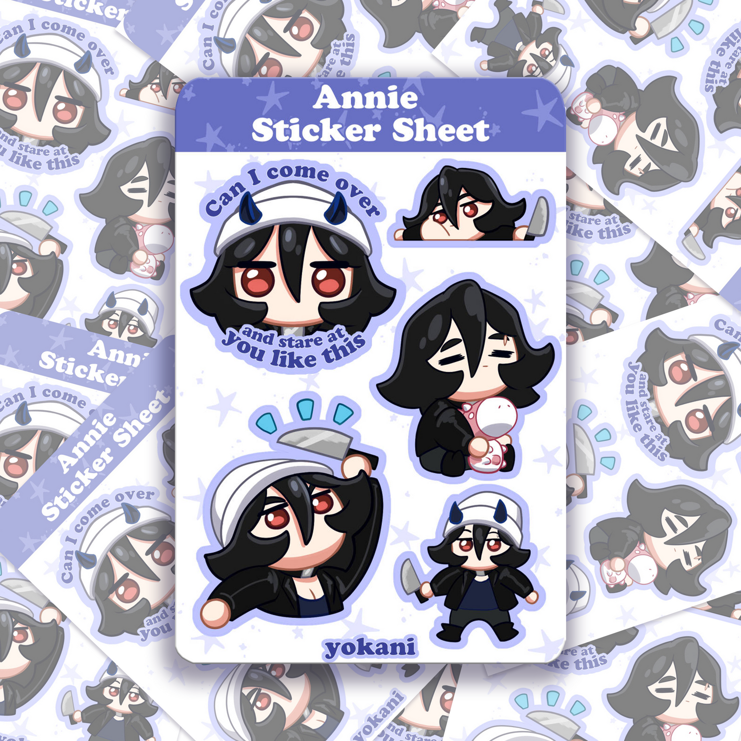 Sticker Sheet: Annie