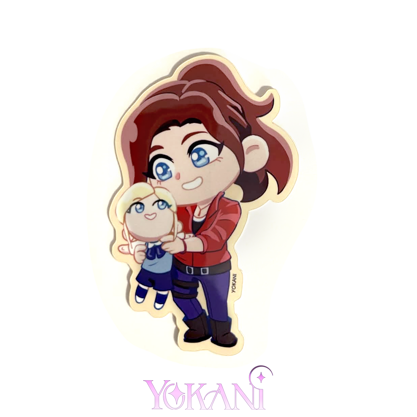 "Girl Dad" Vinyl Zombie Hunter Stickers