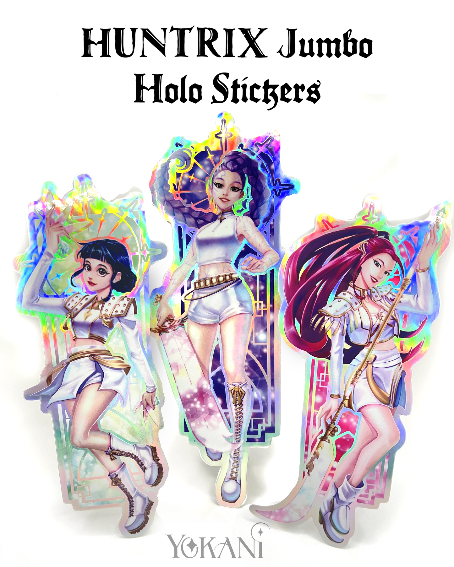 KPOP DEMON HUNTRIX STICKERS