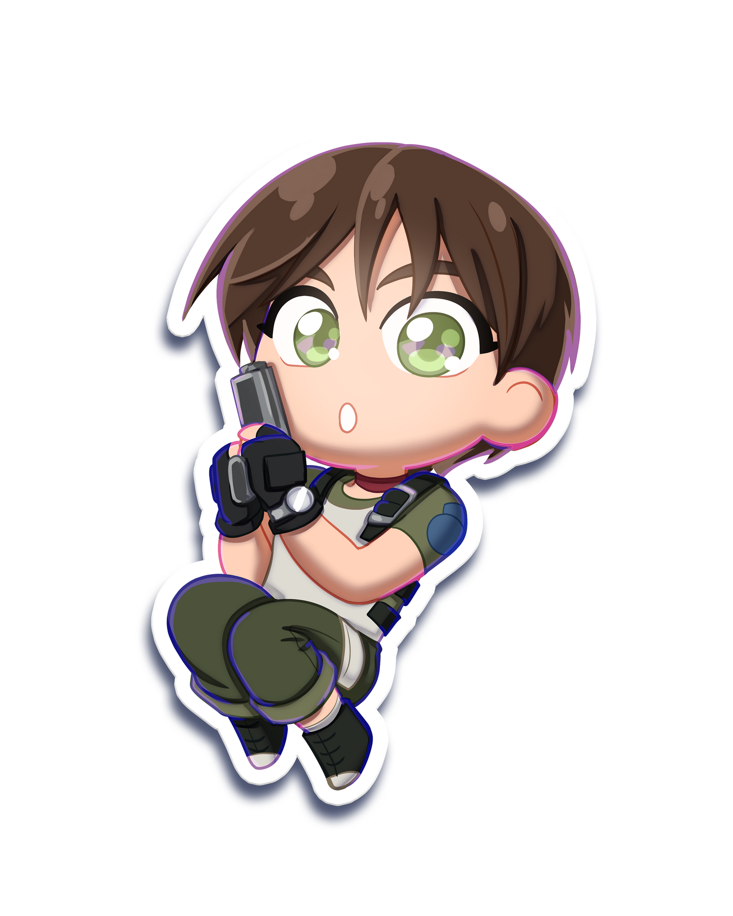 RESIDENT EVIL Vinyl Stickers