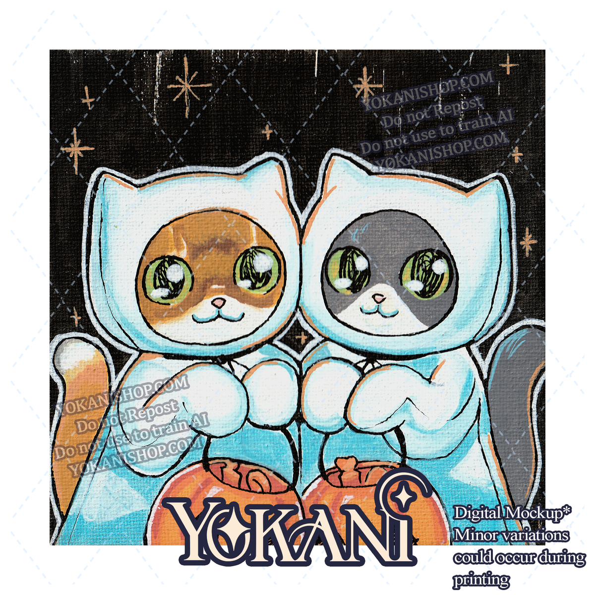31 Spooky Cats PRINTS Oct 2026 Collection PRE-ORDER