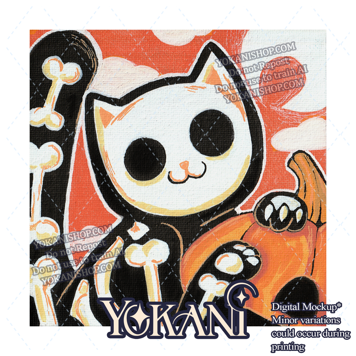 31 Spooky Cats PRINTS Oct 2026 Collection PRE-ORDER