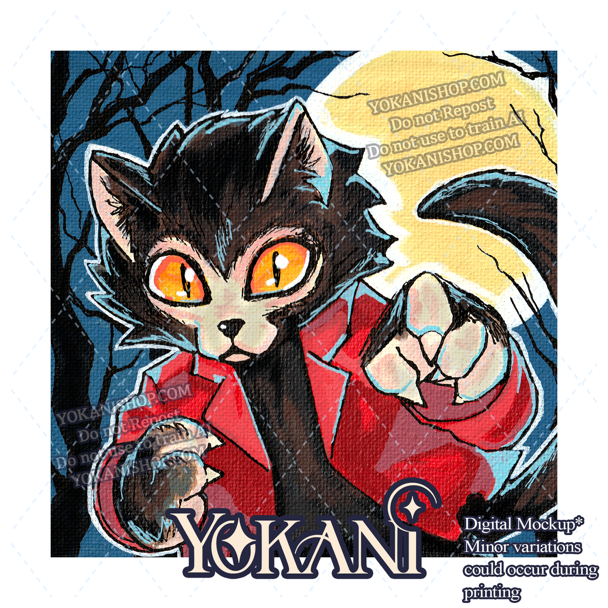 31 Spooky Cats PRINTS Oct 2026 Collection PRE-ORDER