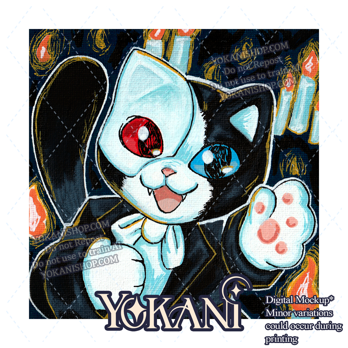 31 Spooky Cats PRINTS Oct 2026 Collection PRE-ORDER