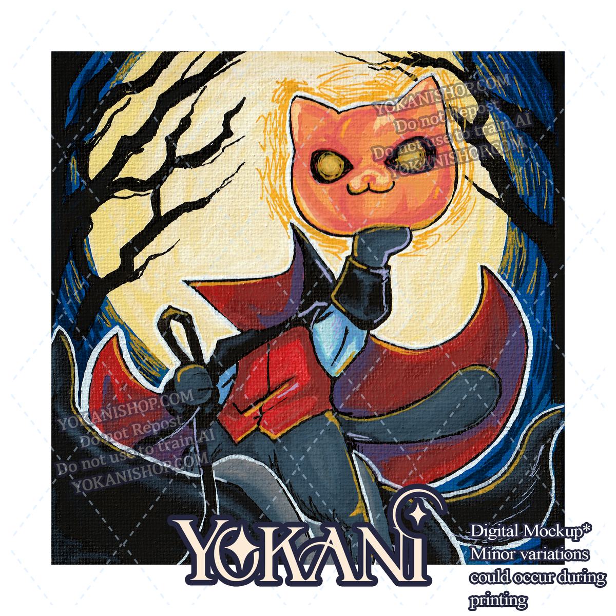 31 Spooky Cats PRINTS Oct 2026 Collection PRE-ORDER