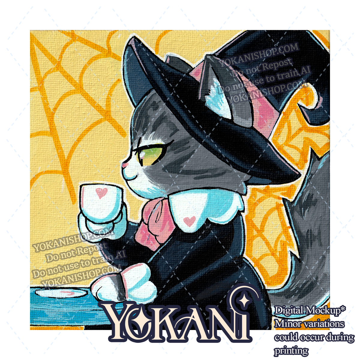 31 Spooky Cats PRINTS Oct 2026 Collection PRE-ORDER