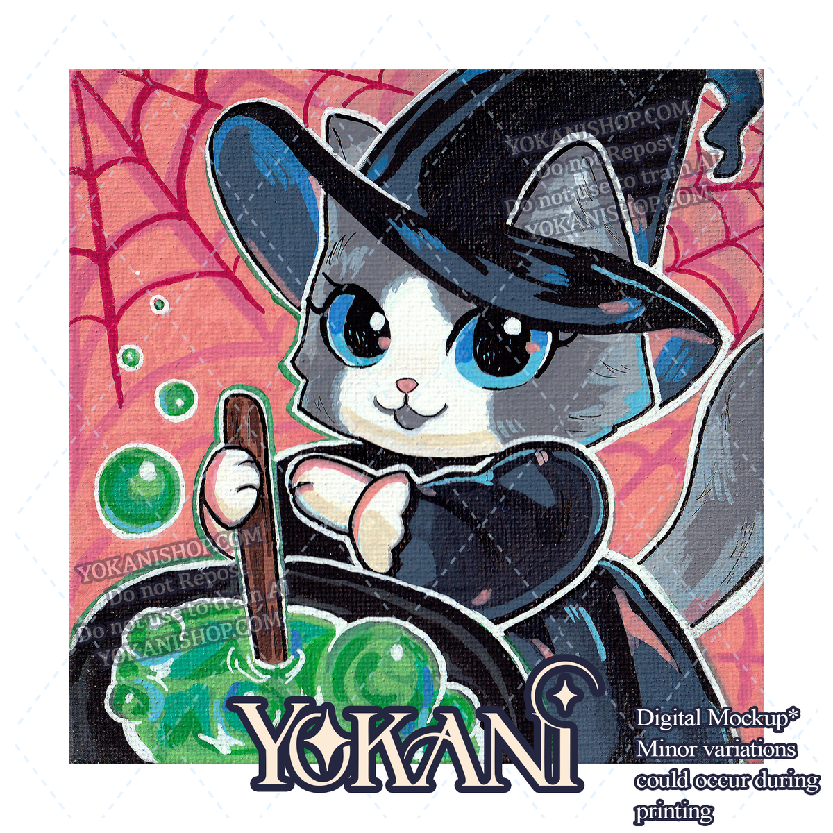 31 Spooky Cats PRINTS Oct 2026 Collection PRE-ORDER