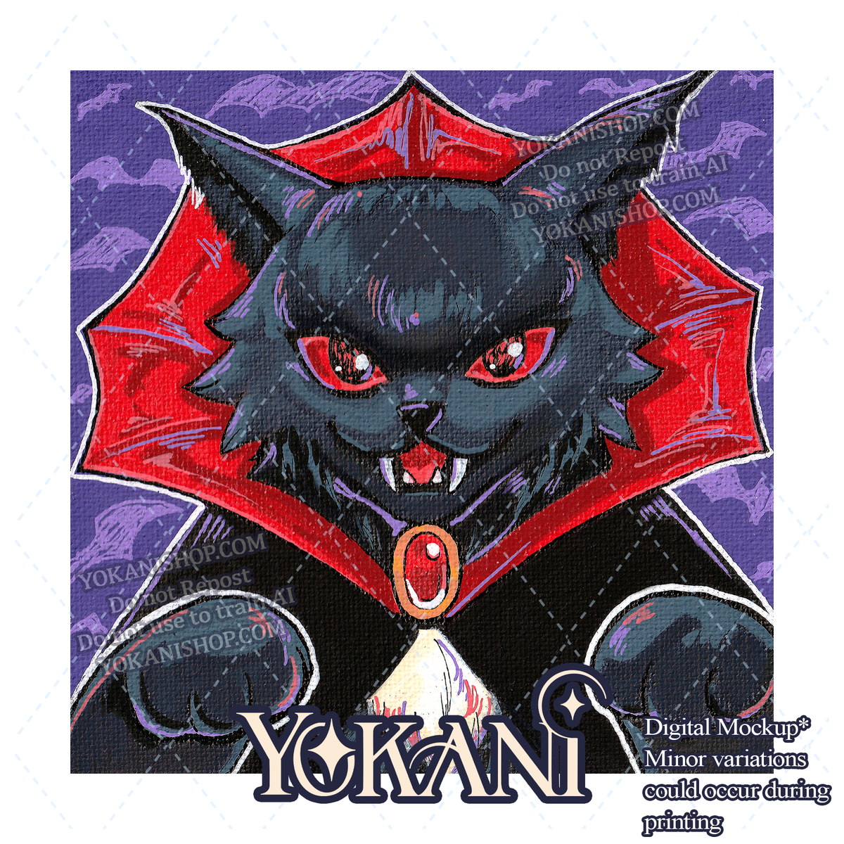 31 Spooky Cats PRINTS Oct 2026 Collection PRE-ORDER