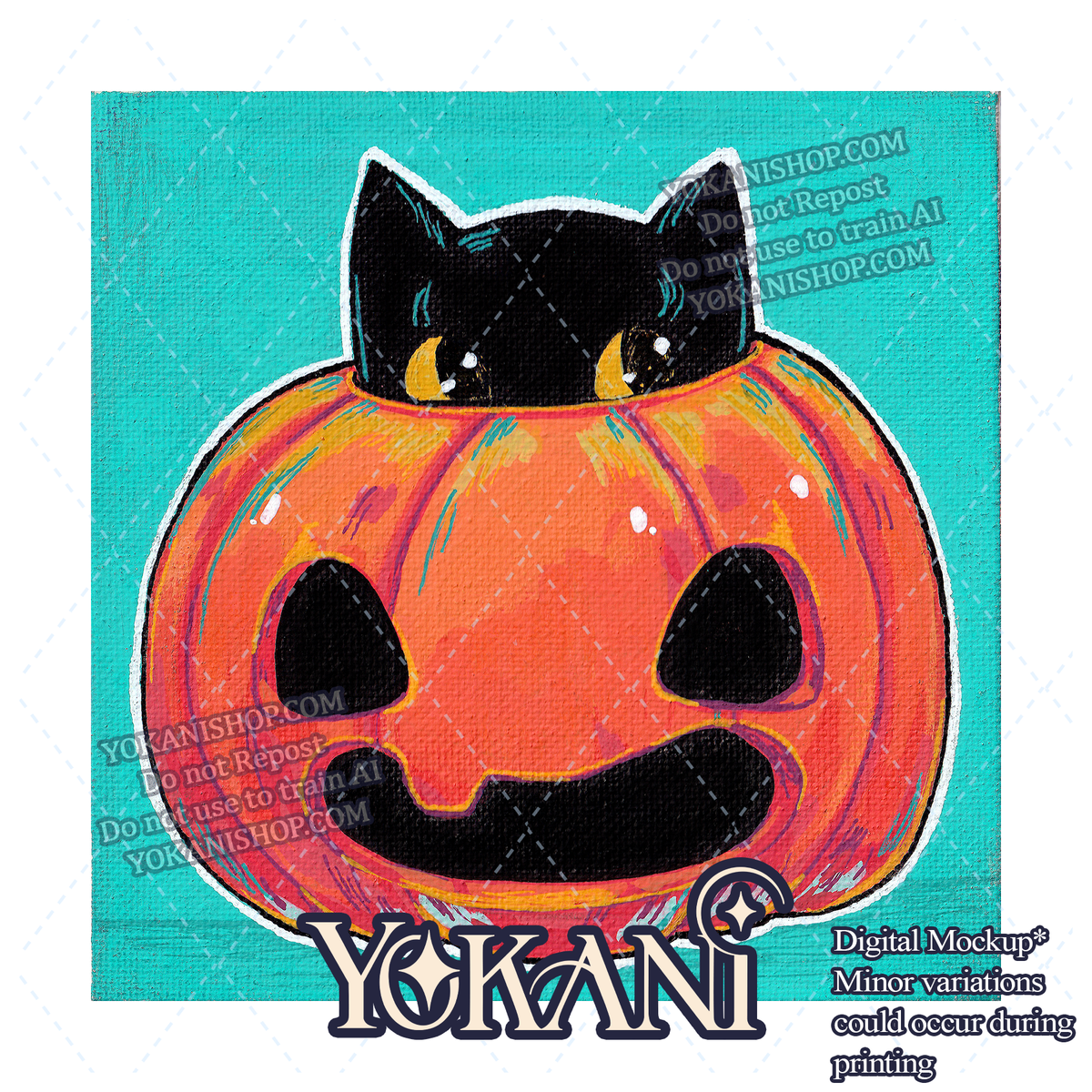 31 Spooky Cats PRINTS Oct 2026 Collection PRE-ORDER