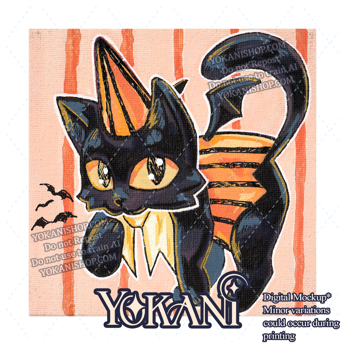 31 Spooky Cats PRINTS Oct 2026 Collection PRE-ORDER