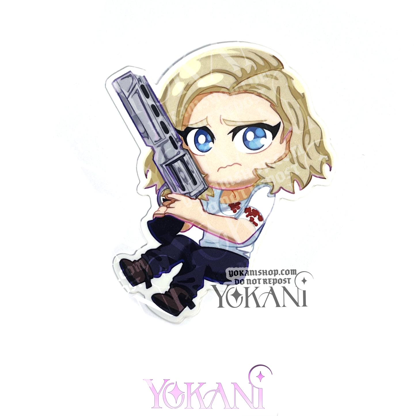 Resident Evil Vinyl Stickers: Cute Chibi Art Waterproof