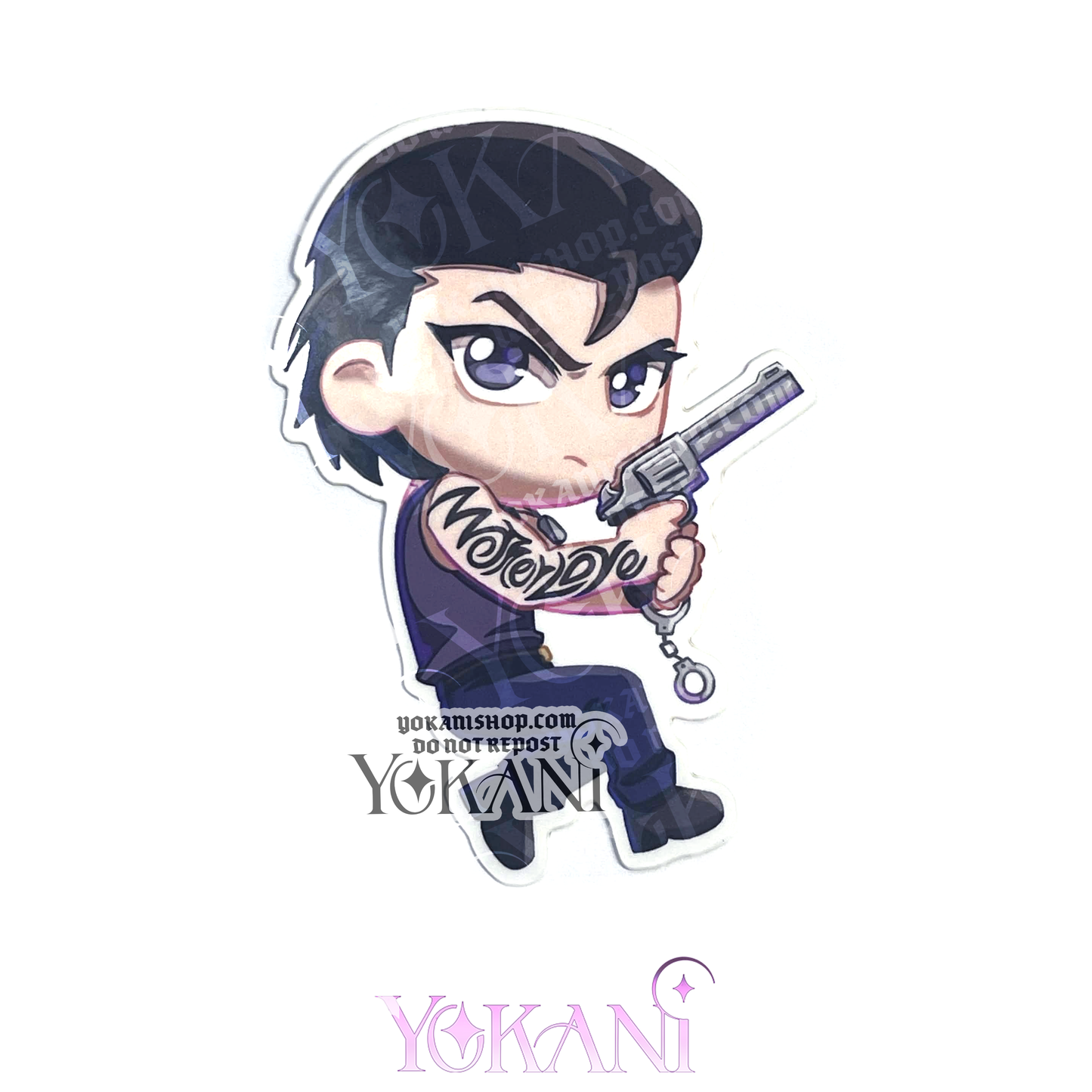 Resident Evil Vinyl Stickers: Cute Chibi Art Waterproof