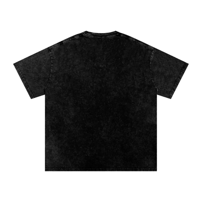Resident Evil 4 Remake Acid Wash Oversize T-Shirt - 250 GSM