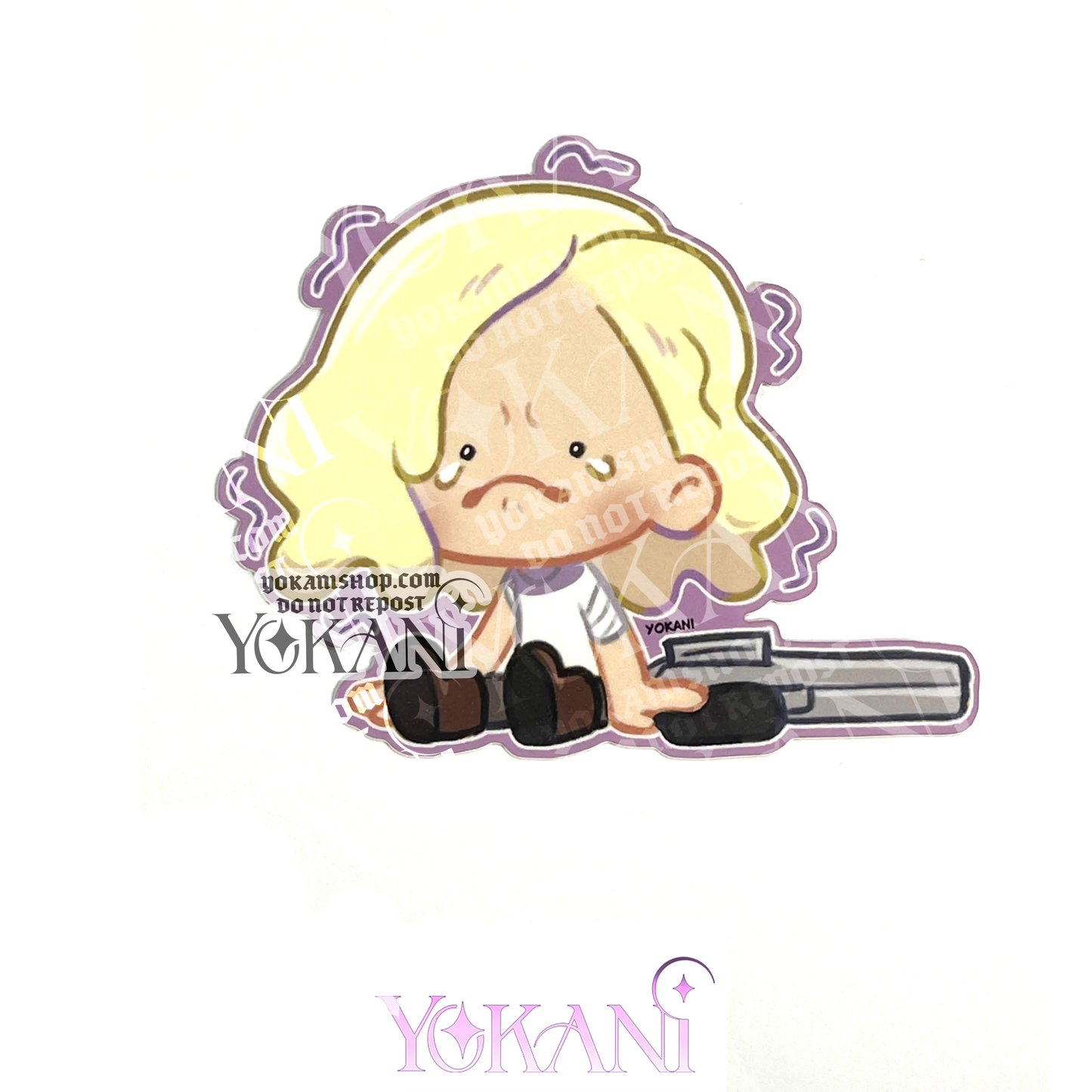 "Builder Blobs" Vinyl Zombie Hunter Stickers