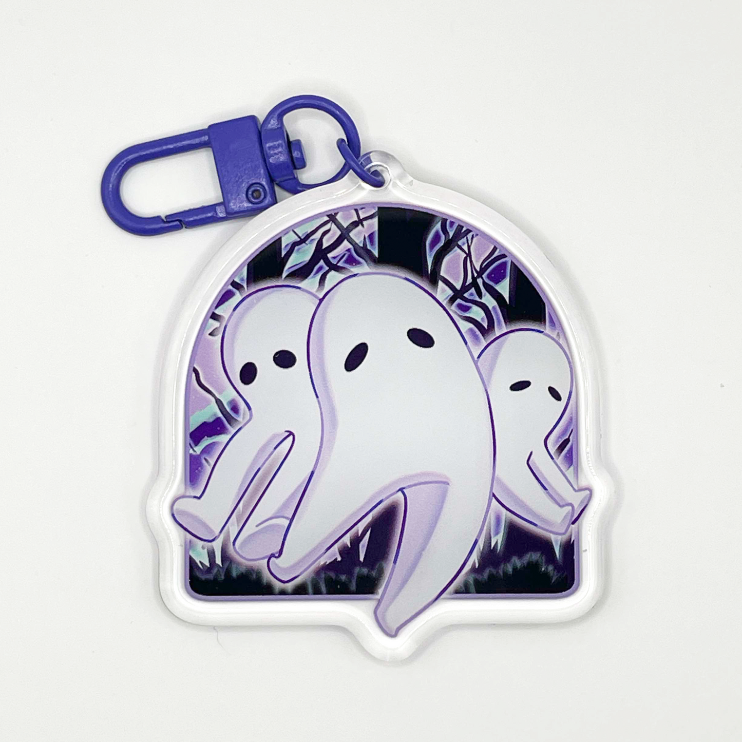 CRYPTID KEYCHAINS: Mothman and Fresno Nightcrawler Acrylic Charms