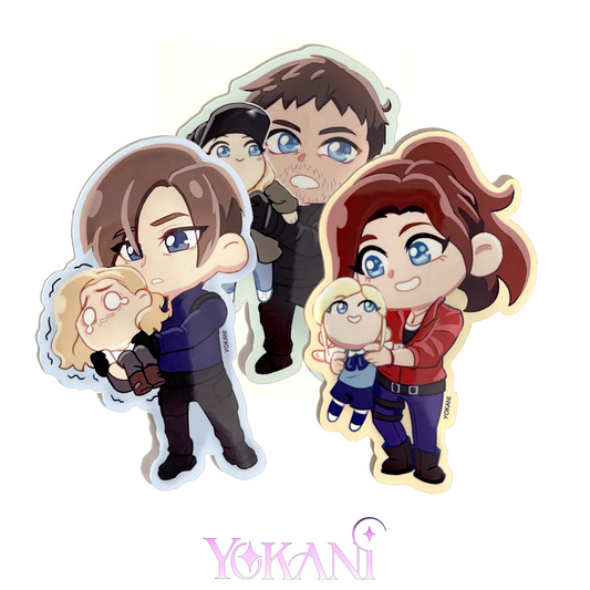 "Girl Dad" Vinyl Zombie Hunter Stickers