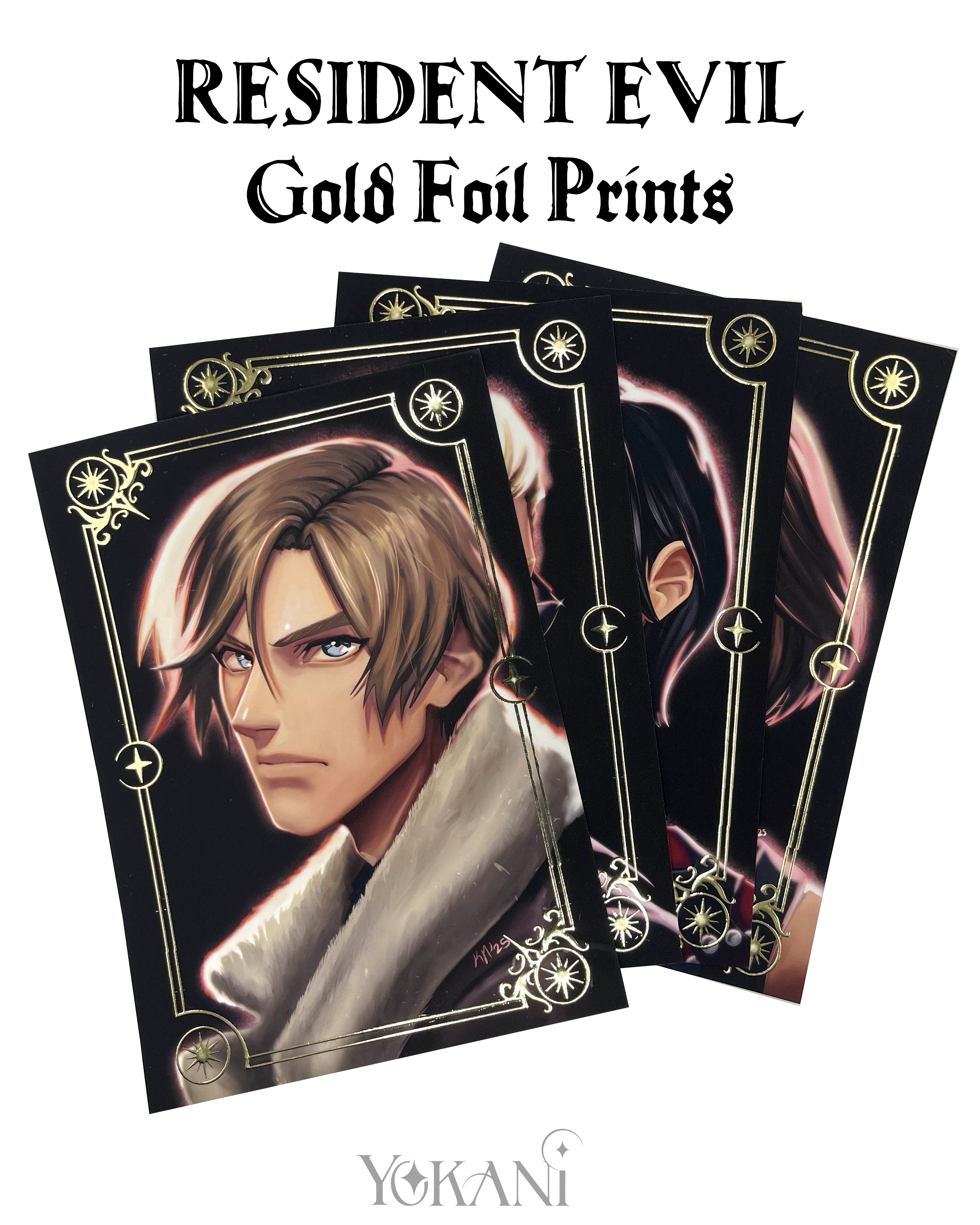 Resident Evil Foil Prints – Yokani Art