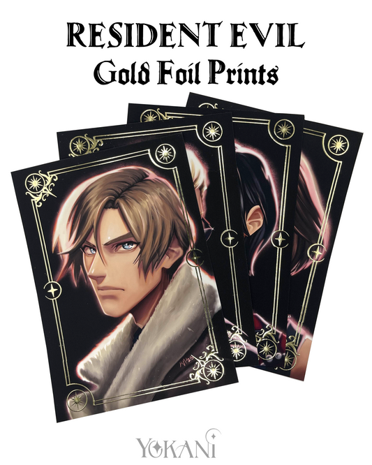 Resident Evil Foil Prints